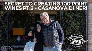 Travel Italy: Secret to creating 100 point wines Pt.2(On the Road w/ Stevie Kim) Casanova di Neri