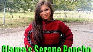 Glama's Serape Poncho & Susan Bates Hooks Review