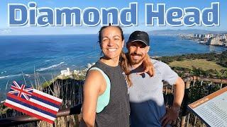 Best view of Waikiki?? Hiking Diamond Head Crater -Oahu, Hawaii [4K]