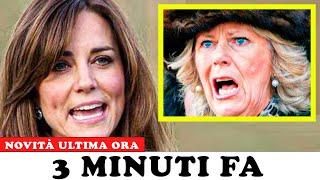 3 MINUTI FA: Kate Middleton ha appena CACCIATO la regina Camilla a causa del principe Harry