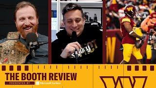 The MAGIC of Jayden Daniels | The Booth Review Podcast | Washington Commanders | NFL