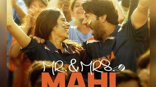 Mr And Mrs Mahi Full HD Movie |