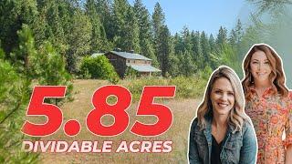 A Unique 5.85 Dividable Acres