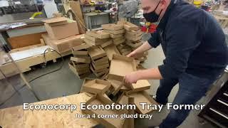 Econocorp Econoform Glue Tray Former