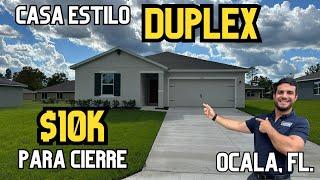 DUPLEX style house, your opportunity to buy 2 Houses in 1. Ocala, Florida.