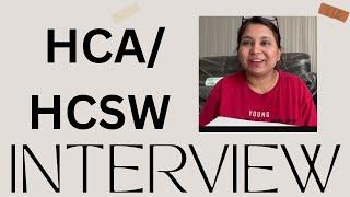 Healthcare Support Worker Interview Questions with Answers| HCA Interview UK| Carer Interview Uk