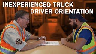 Schneider orientation for inexperienced truck drivers