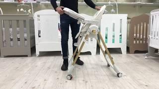 Стульчик Peg Perego Prima Pappa Follow Me Gold