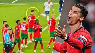 The shocking attitude of CR7 after Portugal's elimination