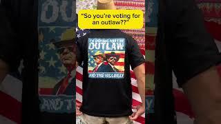 Voting for an outlaw? think twice!
