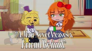 “A Man Never Leaves a Friend Behind” || Original‼️ || ft: Elizabeth Afton + C.C Afton ||️TW IN DESC