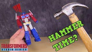 Does it get the hammer?! | Studio Series, Devastation Optimus Prime