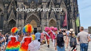 Cologne Pride 2023 | Christopher Street Day | CSD Street Festival Cologne| 4k Ultra HD