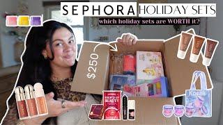 sephora holiday sets! 🫶 | haul + review