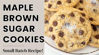 The Ultimate Maple Brown Sugar Cookie Recipe