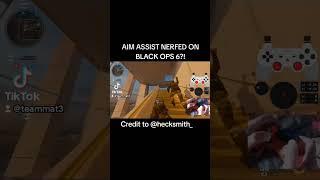 Aim assist nerfed on BO6!? "AA completely cuts off at Point Blank ranges." Credit to hecksmith_