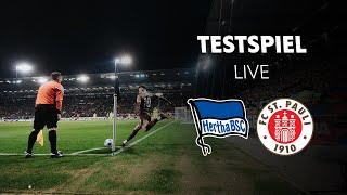 LIVE: Hertha BSC – FC St. Pauli (Testspiel)
