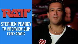 RATT - Stephen Pearcy TV Interview Clip Early 2000's