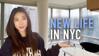 [ENG]하버드 졸업 후 정착한 곳ㅣNYC Apartment Tourㅣ첫 출근 전날 가방 싸기ㅣNighttime Skincare Routine 