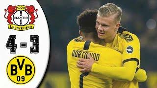 Bayer Leverkusen 4-3 Borussia Dortmund || Bundesliga 19/20 || All Goals & Highlights