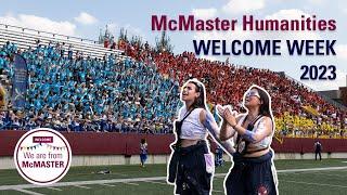 Experience McMaster Humanities Welcome Week