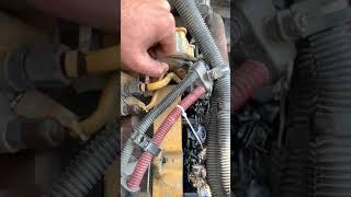 SID285 engine fault, actuator issue on c15 engine semi truck