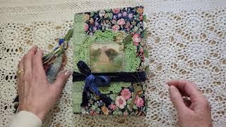 Junk Journal Flip Through of Rose Cottage Vintage Nature Lover's Journal