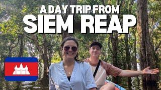 Cambodia’s FLOATING VILLAGE | Day Trip From Siem Reap to Southeast Asia’s Largest Lake!