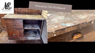 Restoring an Old Woodworking Workbench