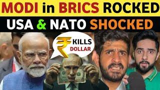 MODI & PUTIN ANNOUNCED INDIAN RUPEE AS BRICS CURRENCY? | PAKISTANI PUBLIC REACTION ON INDIA, REAL TV