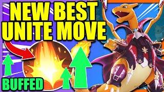 BUFFED CHARIZARD UNITE MOVE now COUNTERS every POKEMON | Pokemon Unite