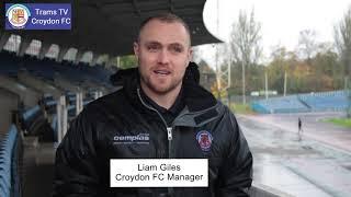 Cobham Friendly: Liam Giles Interview