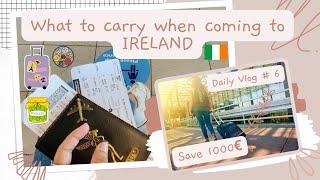 What to carry when coming to IRELAND ️ | International student in Ireland | @sanuinireland