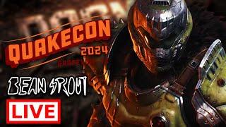 Quake Con Day 1 Live Reaction/Doom Eternal Gaming!