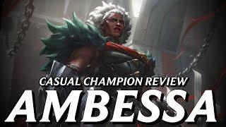 Ambessa's gameplay cannot ruin just how AWESOME her inclusion actually is | Casual Champion Review