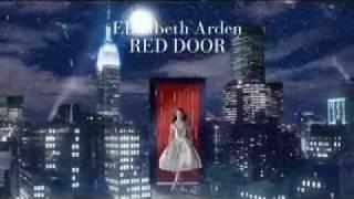 Mona Johanneson in Elizabeth Arden's Red Door commercial