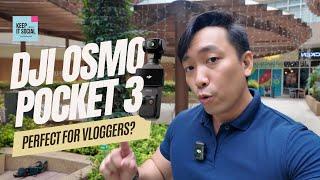 IS THE DJI OSMO POCKET 3 THE PERFECT VLOGGERS CAMERA? | KEEP IT SOCIAL PH | CREATORS REVIEW