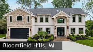 Tour of 4732 Walnut Lake Rd |  Bloomfield Hills, MI Real Estate & Homes