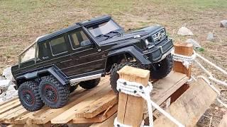 Traxxas 6 TRX6 Marcedes Benz G63 AMG 6x6 Scale RC Offroad Adventure with Realistic Sound Module