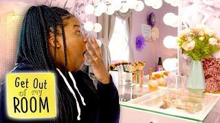 Teen Turns Room Into Makeup Studio | Get Out Of My Room | Universal Kids