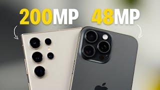 Камеры Galaxy S24 Ultra vs iPhone 15 Pro Max. Кто лучше?