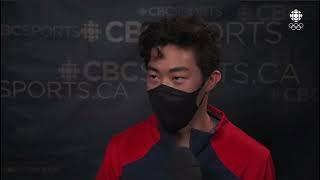 CBC Skate Canada Interview after SP 2021