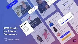 PWA Studio Adobe XD Kit Demo | Adobe Commerce | Adobe Experience Cloud