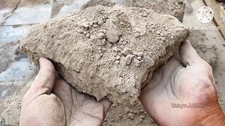 Handmade Gritty Cement Dry Floor CrumblingSpecial Comment kisi aik Kay liye kal video