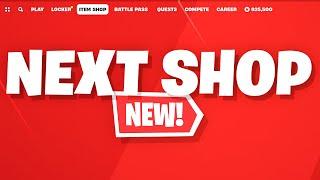 NEXT Fortnite Shop LEAKED EARLY!! (New Fortnitemares & Returning)