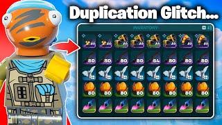 100% Success Rate Duplication Glitch in LEGO Fortnite Odyssey! (INSANE!)