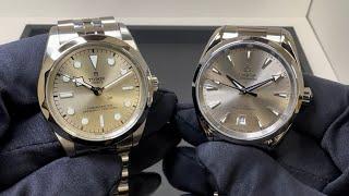 Tudor Black Bay 36 vs 38mm Omega Aqua Terra