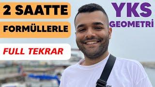 2 SAATTE FORMÜLLERLE YKS FULL TEKRAR GEOMETRİ TEK VİDEO !