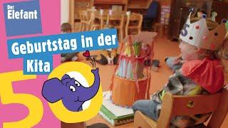 Wie wird im Kindergarten Geburtstag gefeiert? | Der Elefant | WDR