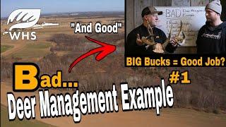 Bad Deer Management Example #1